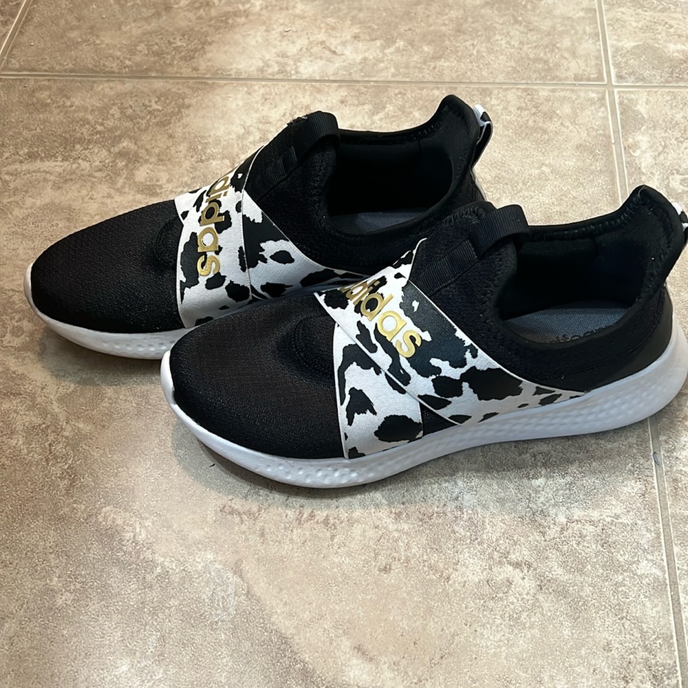 Adidas Puremotion Adapt Cow Print Slip-on Sneaker - Women's 8
